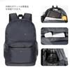 pack all Lightweight Foldable Hiking Convenient Item Backpack, Water-Repellent, Daypack, 18L, Compact, Outdoor, Travel, (Navy)