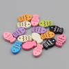 Colorful Macaron Fish and Butterfly Painted Alloy Beads for DIY Bracelets and Necklaces