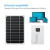 5V 10W Solar Panel Output USB Outdoor Portable Solar System for Travel/Cell Phone Charger/Tablet PC/USB Interface Power Panel