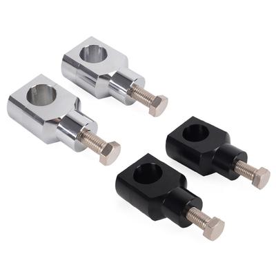 Round 1inch Handlebar Risers Clamp Aluminum for Most Motorcycle Model 25mm Handlebar Risers Clamp Adapter