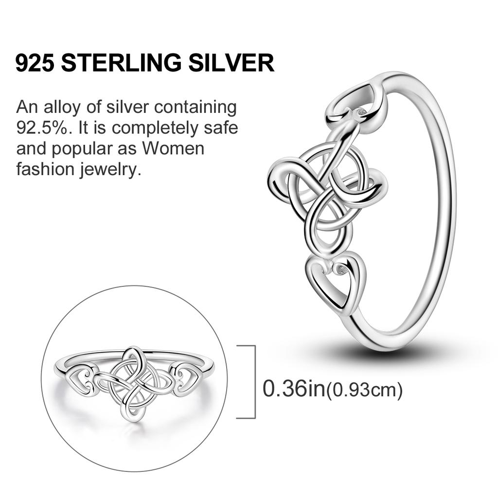 Women Rings 925 Silver Luxury Stackable Ring Original Design Zircon Finger Rings High Quality Wedding Jewelry Gift
