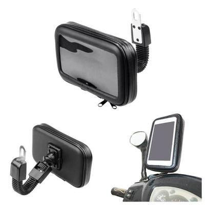 Support de moto - Elisona® - Sac de téléphone - Imperméable - Rotation 360° - Guidon