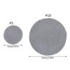 50Pcs/set Flower Pots Hole Mesh Pad Bonsais Pots Bottom Grids Mat Mesh Round Drainage Mesh Hole Screens Round Pads