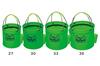 Daiichi Seiko Horse Mackerel Fishing Bucket, 33cm, 11042, Fishing Bucket, Green