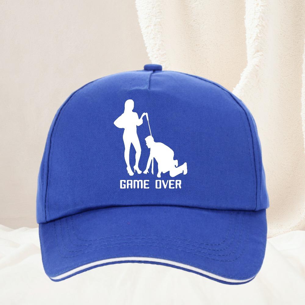 Groom Crew Game Over Hat Guys Bachelor Party Video Gamer Over Bride Groom Baseball Cap Adjustable Unisex Snapback Hats