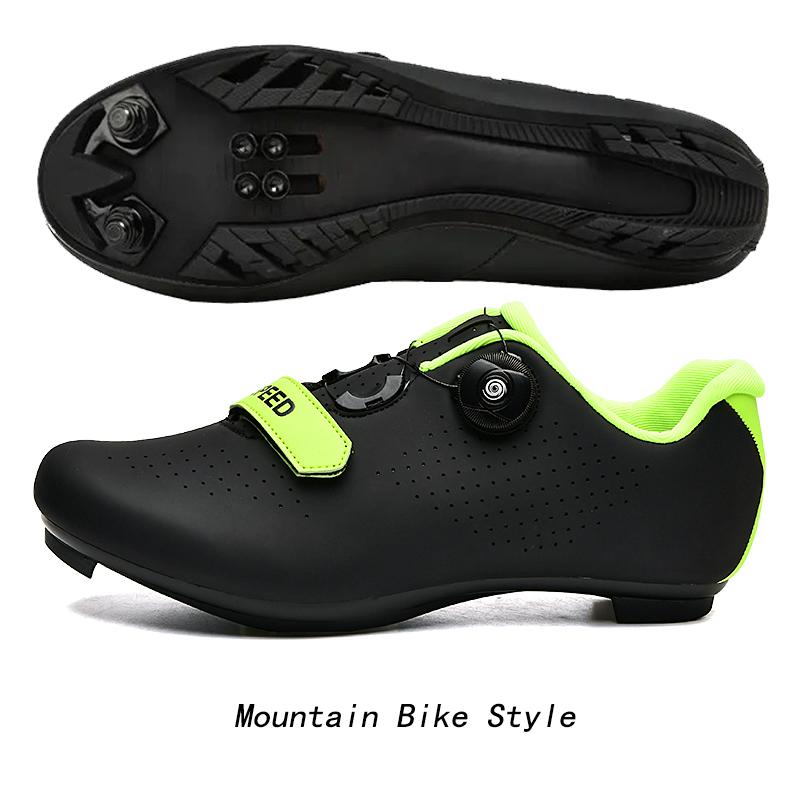 2026 New Road Lock Shoes Cycling Shoes Men And Women Mountain Lock Shoes Bicycle Shoes Outdoor Power Bike Shoes