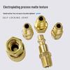 5-Piece 1/4" NPT Quick Connect Air Hose Fittings Set