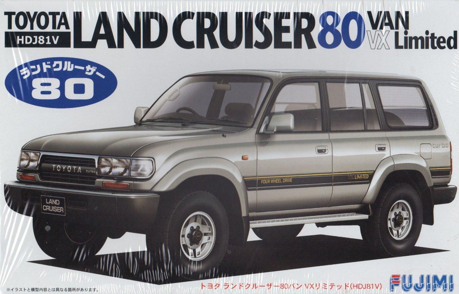 

Модель Fujimi Inch Up Series Toyota Land Cruiser Пластиковая модель ID79 1/24 № 79