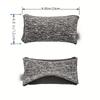 Portable Neck Pillow & Eye Mask Cushion, Soft Support Rest Pillow For Airplane Office Nap, Travel Sleep Cushion With Adjustable Strap