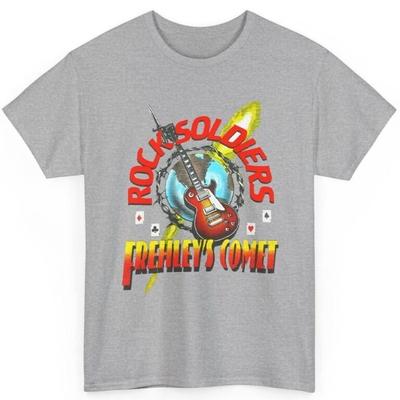 Retro 1987 Ace Frehley Rock Soldier Frehley’s Comet Unisex Tee S-5XL Unisex T-Shirt
