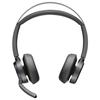HP Poly Voyager Focus 2 Over-ear Bluetooth Stereo Headset Black Noise Cancelling Computer Headset
