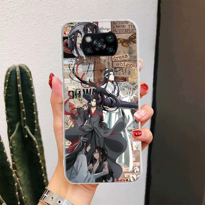 Mo Dao Zu Shi MDZS Manga For Xiaomi Poco X7 X6 X5 X4 Nfc F7 Ultra F6 F5 Pro Phone Case F4 Gt F3 M6 M5 M4 M3 5G Fundas Cover Coqu