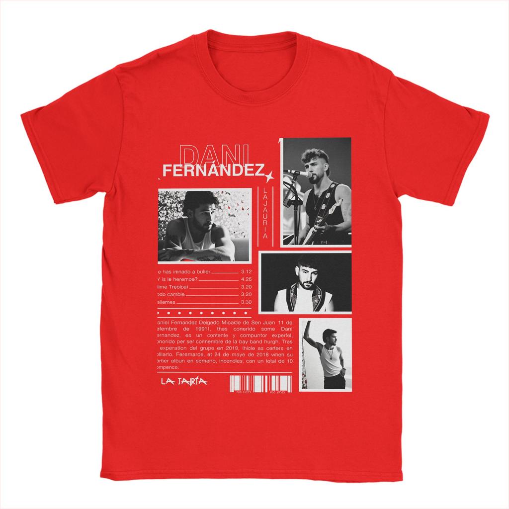 Rapper Dani Fernandez Cotton T Shirt For Unisex Summer  YK Fun TShirts O Neck Harajuku Tee Shirt Plus Size Design Clothes