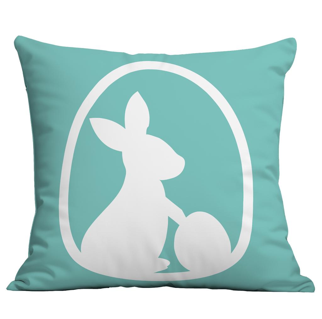 Easter Pillow Case Home Sofa Pillow Living Room Ornament Printed Rabbit Pillow Premium Durable Quality Useful Practical