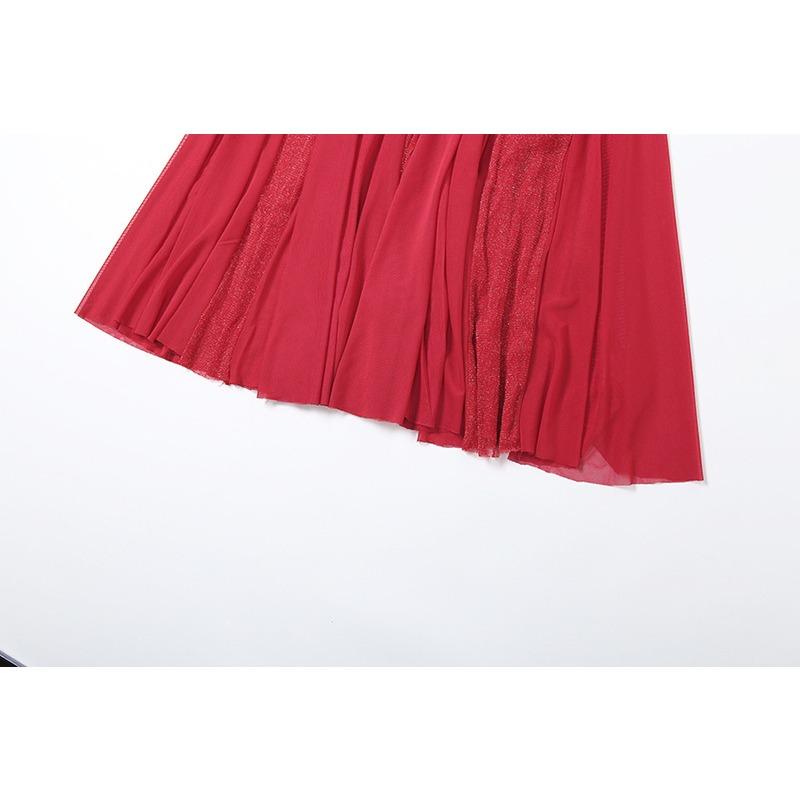 Autumn Women's Temperament Sexy U-neck Backless Long-sleeved Slim-fit Wrap Buttock Dress