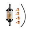 Filter and Hose Service Kit, 8mm Connection for Recreational Vehicles, Intended for Inline Gas Line Replacement and Maintenance Tasks