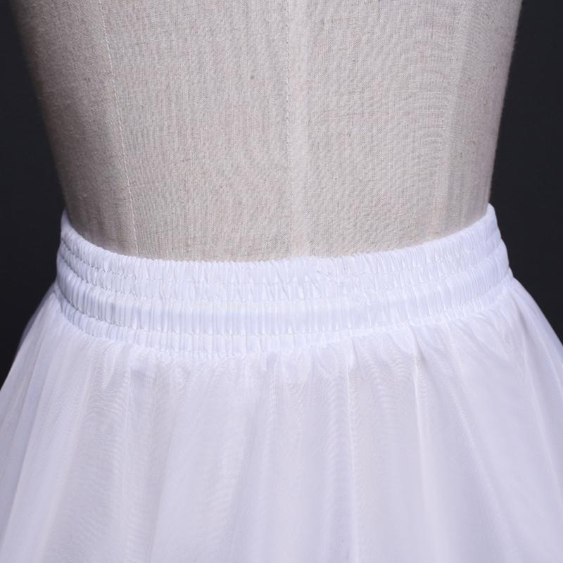 Petticoat Crinoline Slips Wedding Accessories White Hoop Skirt 50s Vintage Under Skirt for Women Girls Multiple Styles