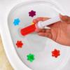 1/6Pcs Toilet Cleaner Gel Syringe Aromatic Drain Toilet Cleaning Detergent Air Freshener Remove Odors Home Bathroom Tools