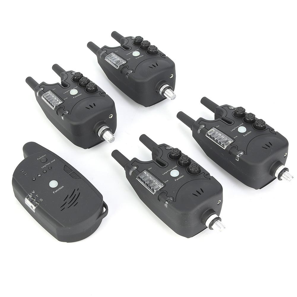 ABS LED Fishing Electronic Fish Bite Alarm Finder Sound Alert Indicator Accessory