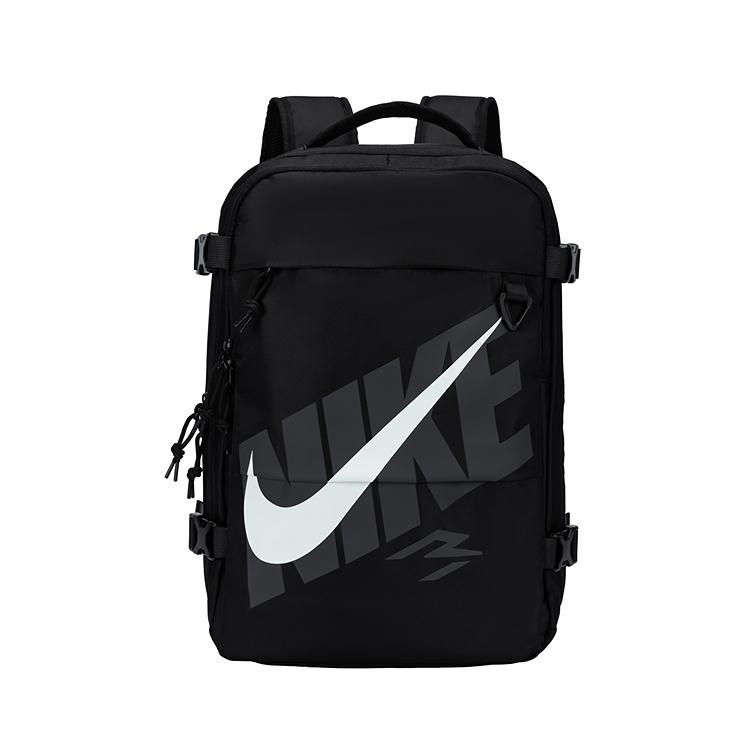 Nike Classic Logo Decorated Polyester Backpack Unisex Backpack Black N32613067GS-001 Jet Black