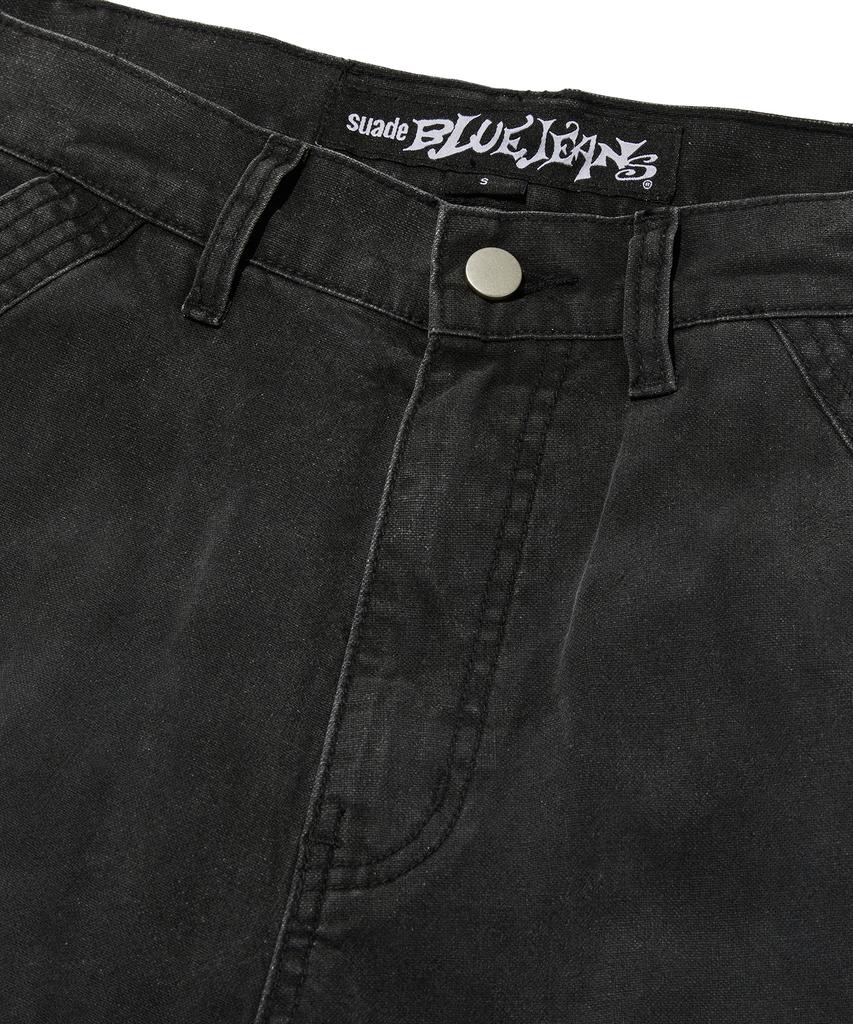 Seuweideu Utility Cargo Shorts [Black]