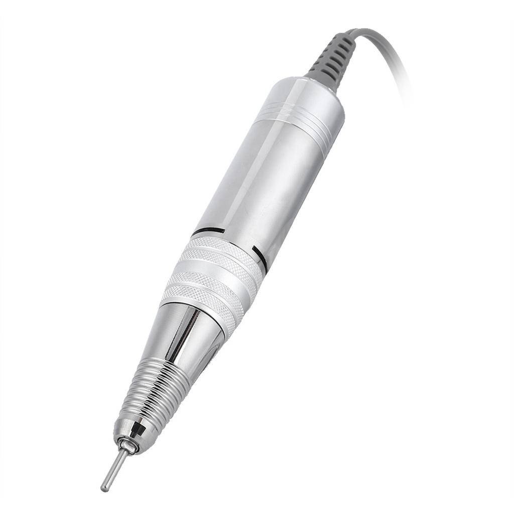 Electric Nail Cutter Handpiece, 35000 RPM Manicure Nail Drill with Metal Pen, Manicure Nail File Nail Drill Replacement Handle for Electric Nail Polis