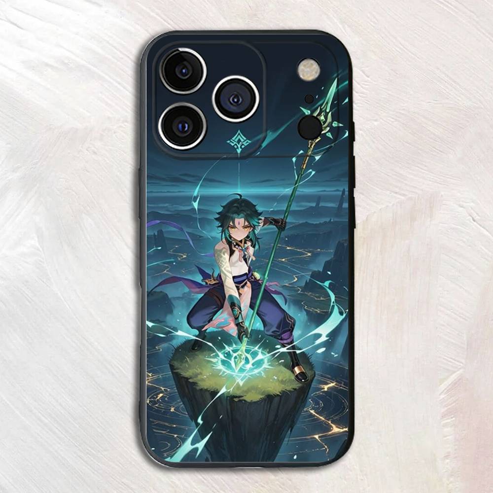 

Game Figure Xiao Silicone Soft Phone Case For iPhone17,16,15,14,13,12 Pro Max Plus X XR SE Cover iPhone17air