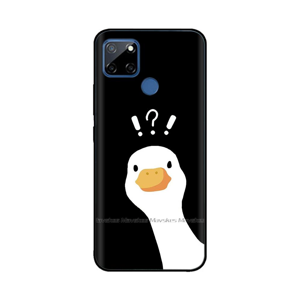 Case For Realme C12 C25 C25s Realme 7i Global Case Cute Soft Silicone TPU Back Cover Realme7i RMX2193 Protective Coque Fundas