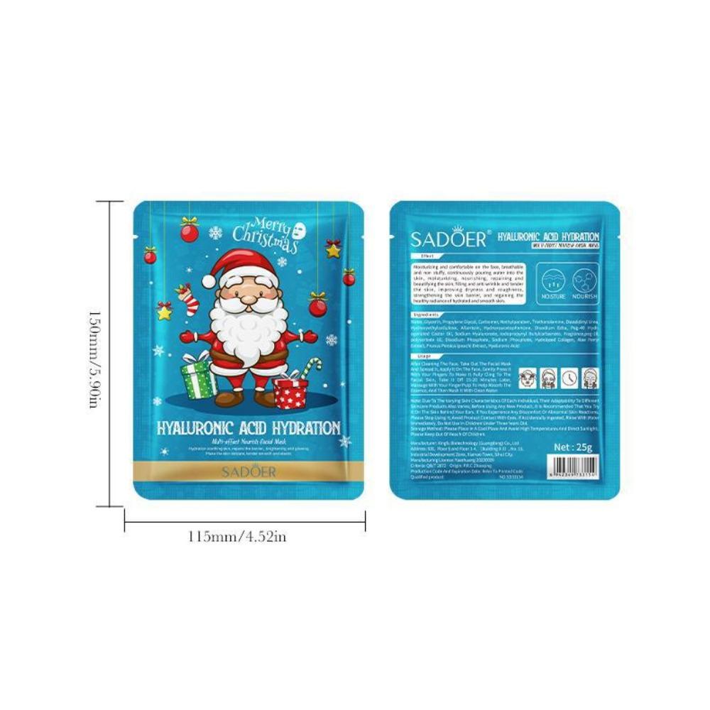 Sadoer Christmas Mask Series Whitening Facial Mask Hydrating Mask