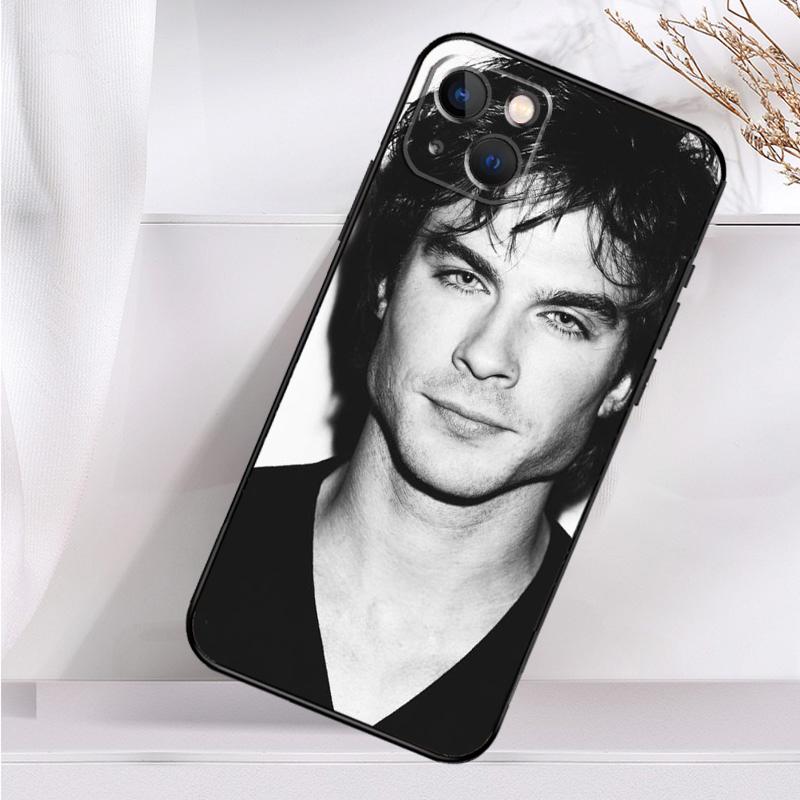 Ian Somerhalder Vampire Diaries Damon Shockproof Case For iPhone 18 17 11 14 15 16 Pro Max Plus 12 13 Mini 16e 17 Air Phone Cover