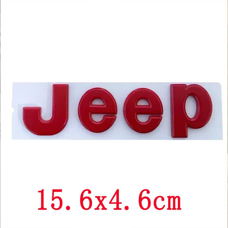 Car Front Rear LIMITED 4X4 Logo Auto Grille Emblem Sticker Accessories For Jeep Renegade Compass Grand Cherokee Wrangler Rubicon