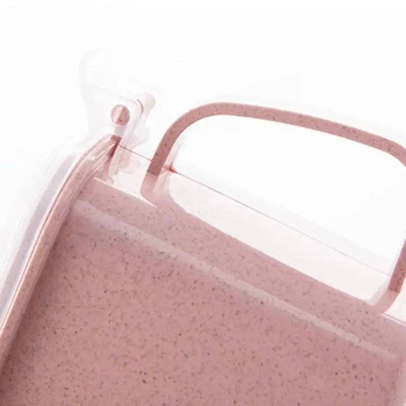 Concise Wheat Straw Seasoning Box Household Kitchen Seasoning Box Combination Set European Seasoning Can Seasoning Storage Box