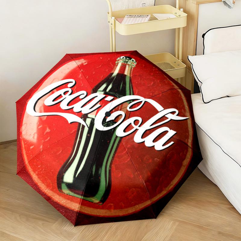 Christmas Gift Halloween Theme Bear Truck Coca Cola umbrella is suitable for all seasons, including home travel and outdoor activities Y19