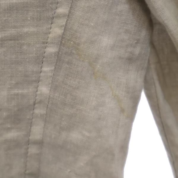 Y's Made in Japan Linen tailored jacket 1 gray Men's Used