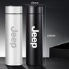 CROAHV1 500ml Thermos Mug Stainless Steel Insulated Cup For Jeep Renegade Wagoneer Avenger Recon Wrangler JK Gladiator Compass Grand