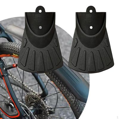 2 pezzi di protezione per parafanghi a coda di pesce per bici, robusti raccordi di ricambio, protezione per bicicletta da strada