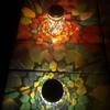 Mosaic Solar Lights Outdoor Hanging Lanterns Waterproof Mosaic Solar Lanterns Outdoor Solar Night Lights Table Lamps