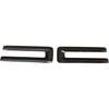CHIESMA, Kit di Finitura Griglia Anteriore Adatto Per Dodge Ram 2500 3500 4500 5500 2019-2024, Nero Nuovo OEM Per 68358570AA 6NB35TZZAB Parti di Copertura Accessori