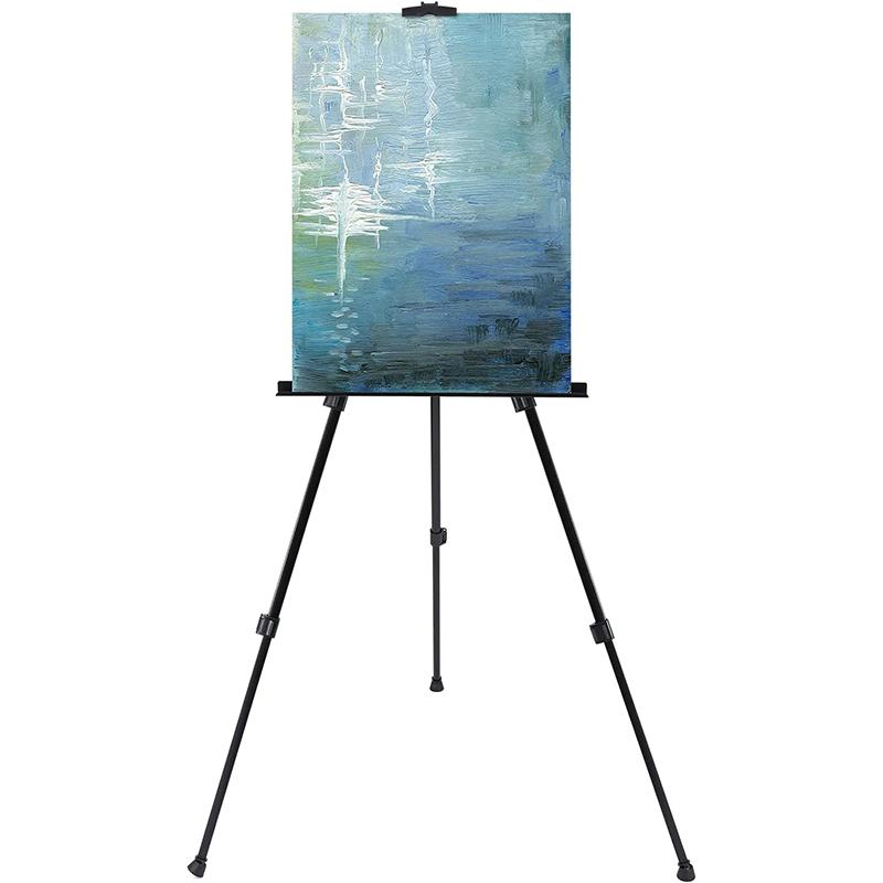 Professional Wooden Easel Wedding Horse Adjustable Portable Metal Painting Stand Fine Art Drawing Shelf Supplies Sketch Tripod