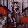 Spiel Anime Scaramouche Cosplay Wanderer Karneval Halloween Party Hut Schuhe Perücke Set Kunikuzushi Cosplay Barde