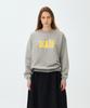 MAIS Mais Boucle Logo Sweat Shirt / Gray