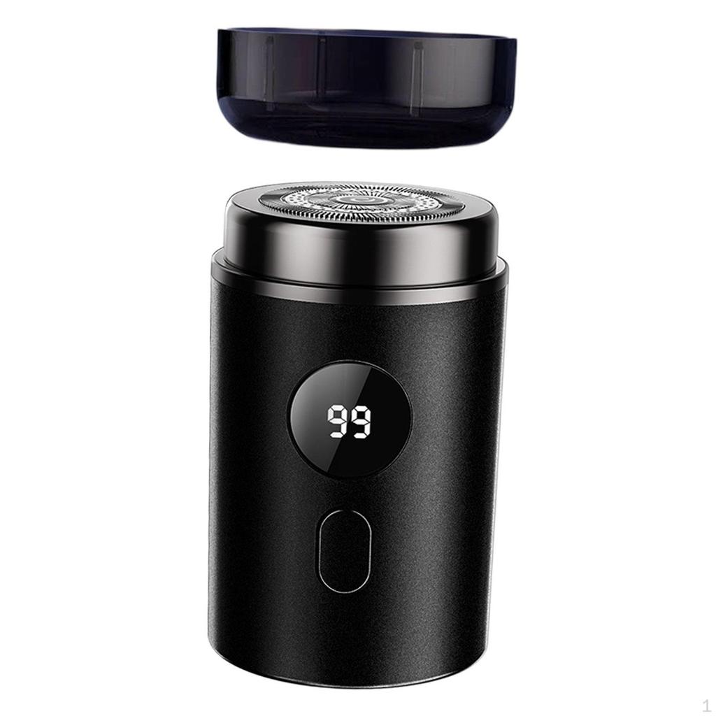 Compact USB Shaver for Men, Mini Facial Trimmer Office And Travel