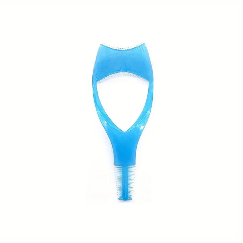 Mascara Shield Guard Lash Buddy Tool Mascara Guard Eye Lash Applicator, Makeup Cosmetic Lash Guard, Eyelash Tool 3 In 1 Upper Lower Mascara Tool 1pc синий