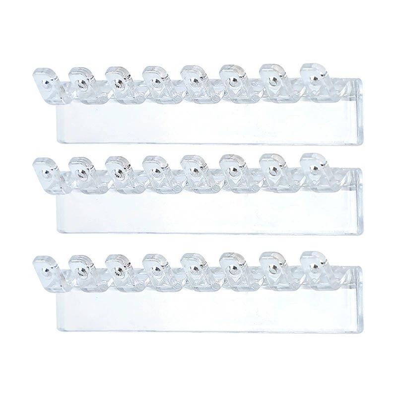 Wall-Mounted Jewelry Rack: Headband, Hair Tie & Ring Display