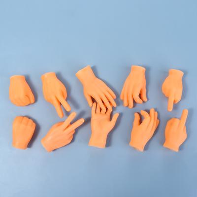 2 pezzi divertenti mini mani burattini creativi minuscoli giocattoli di agitazione delle dita piccole mani per adulti bambini giocattoli di novità regalo di Halloween