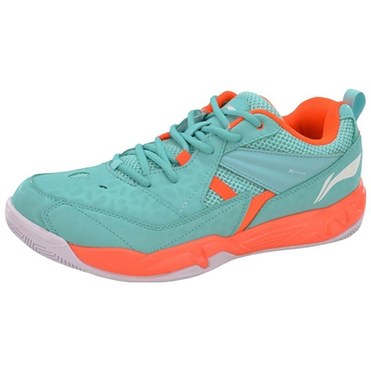 New LiNing Koba Cushioning Wear Resistant Low Top Badminton Shoes Unisex Electric Blue AYTM079-2