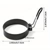 4Pcs Edelstahl Ei Friteuse Ei Form DIY Frühstück Runde Ei Pfannkuchen Kreis Küche Zubehör Gadgets