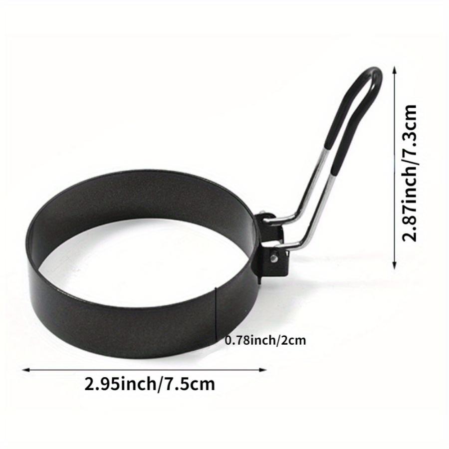 4Pcs Edelstahl Ei Friteuse Ei Form DIY Frühstück Runde Ei Pfannkuchen Kreis Küche Zubehör Gadgets