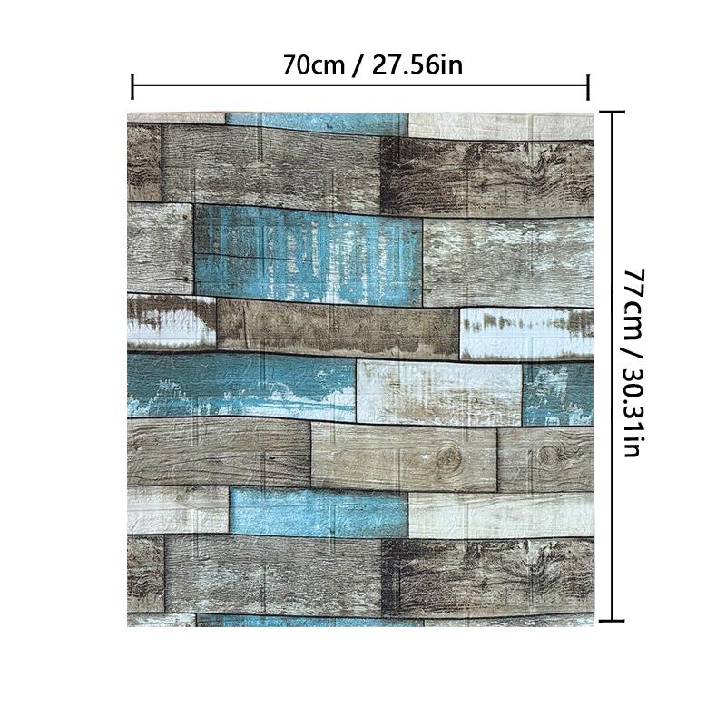 70*77cm 3d Paper Wall Adhesive Wallpaper Brick Pattern Home Decoration DIY Waterproof Wall Stickers Decoration for Bedroom Room