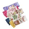 Women's Cute Cartoon Five-Toe Cotton Socks - Breathable, Sweat-Absorbent, Anti-Fungal, Ideal for Spring/Summer, Mid-Tube Length